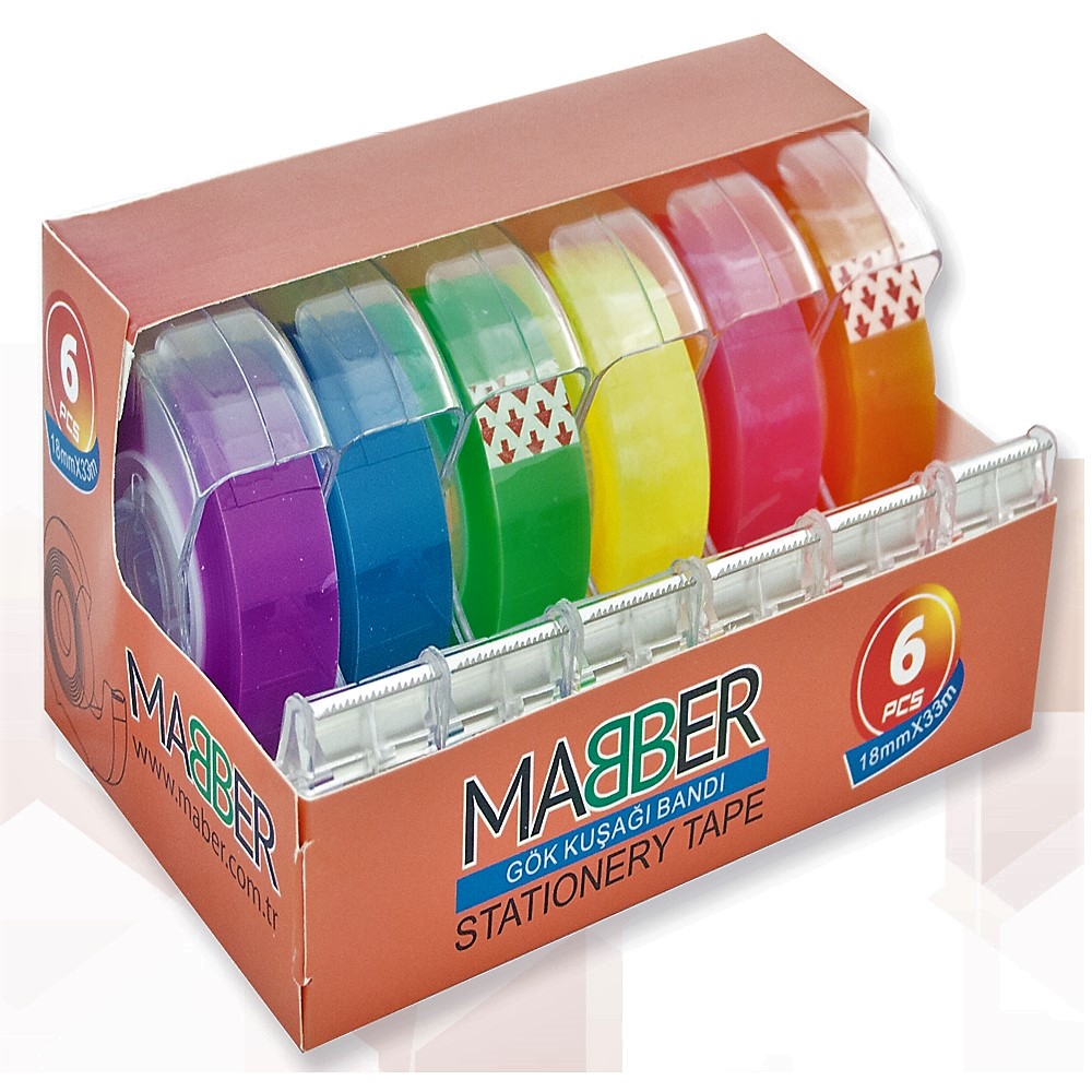 RBX-005 - Maber G&Ouml;KKUŞAĞI MAKİNALI BANT 18MMX33MM 6"LI